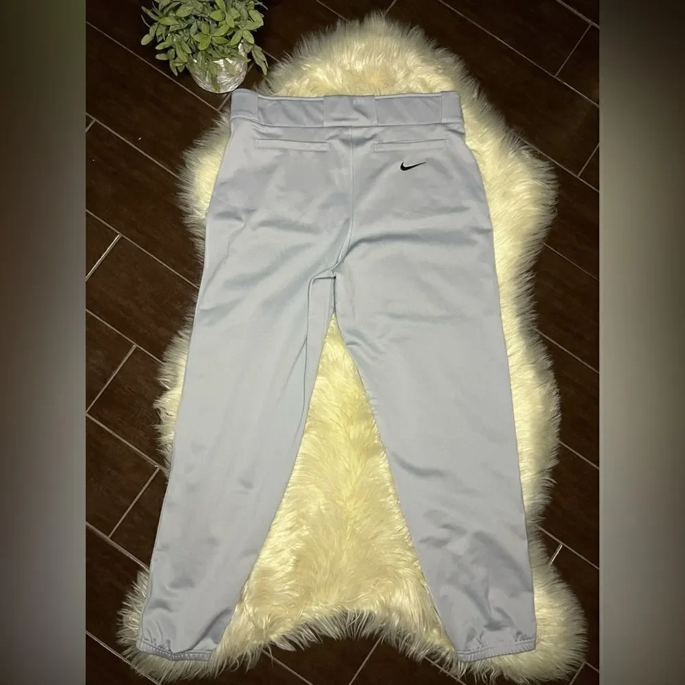 Nike grey baseball pants sz Large
